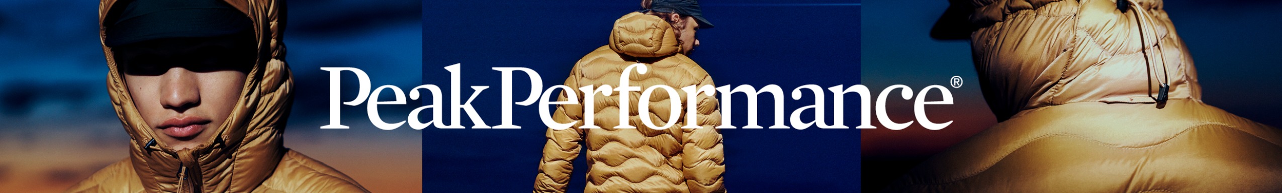 Werbeanzeige der Marke Peak Performance