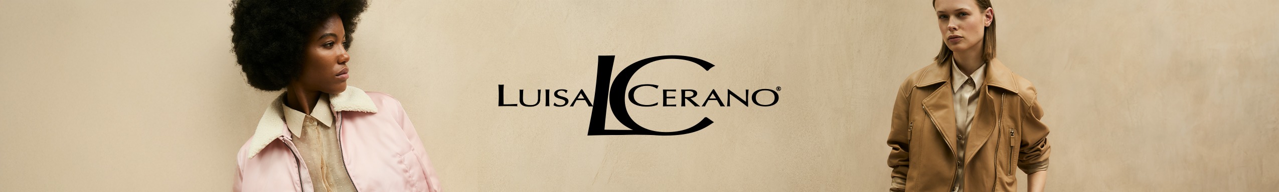 Werbeanzeige der Marke LUISA CERANO