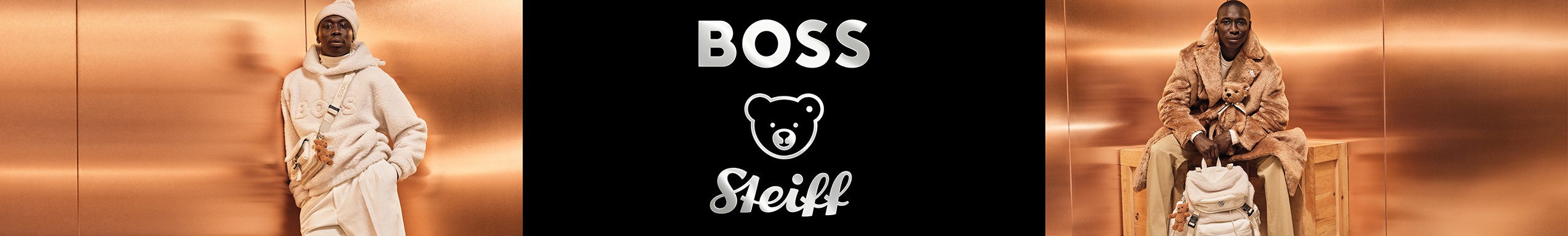 Werbeanzeige der Marke BOSS