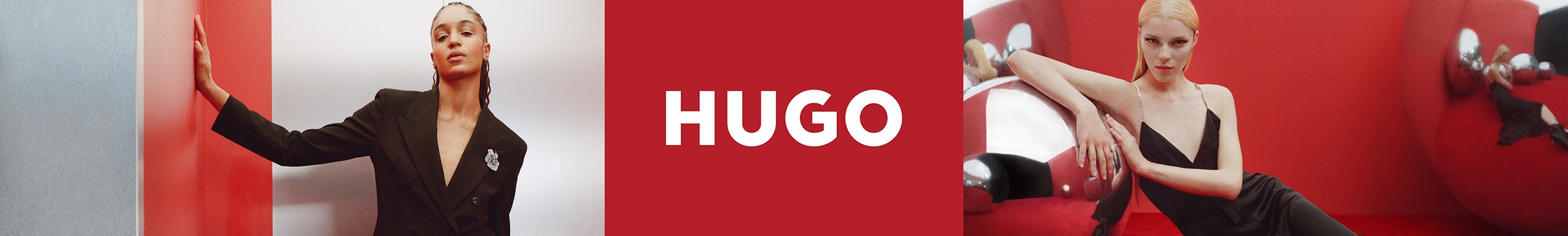 Werbeanzeige der Marke HUGO