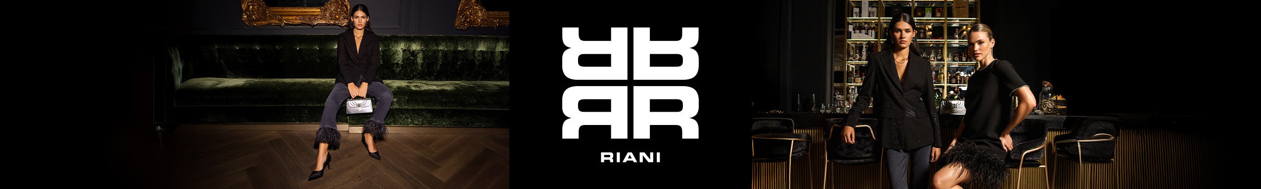 Werbeanzeige der Marke RIANI