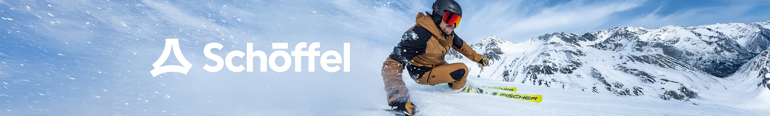 Werbeanzeige der Marke Schöffel