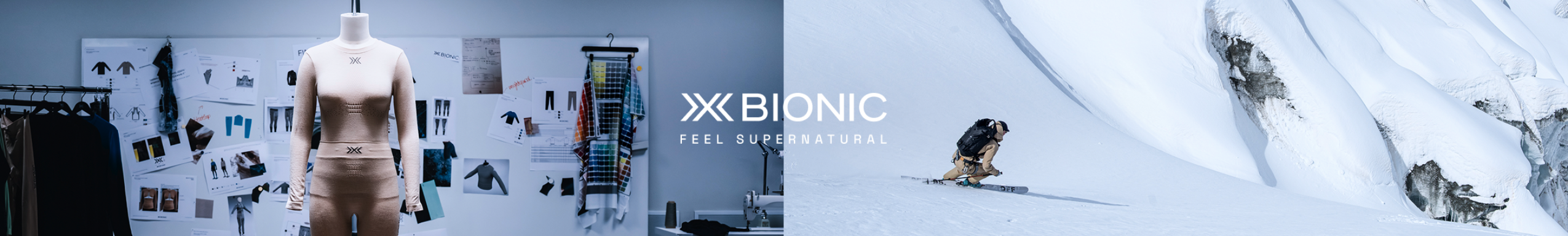 Werbeanzeige der Marke X-BIONIC