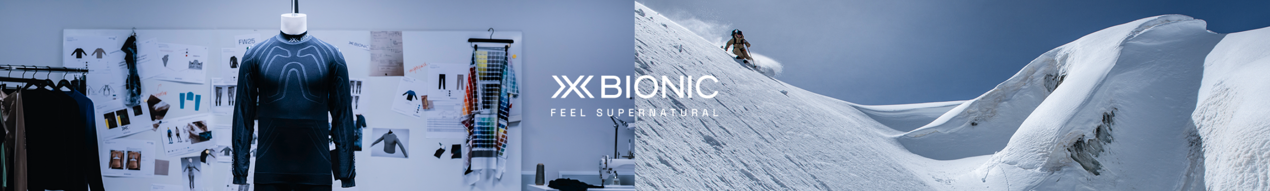 Werbeanzeige der Marke X-BIONIC