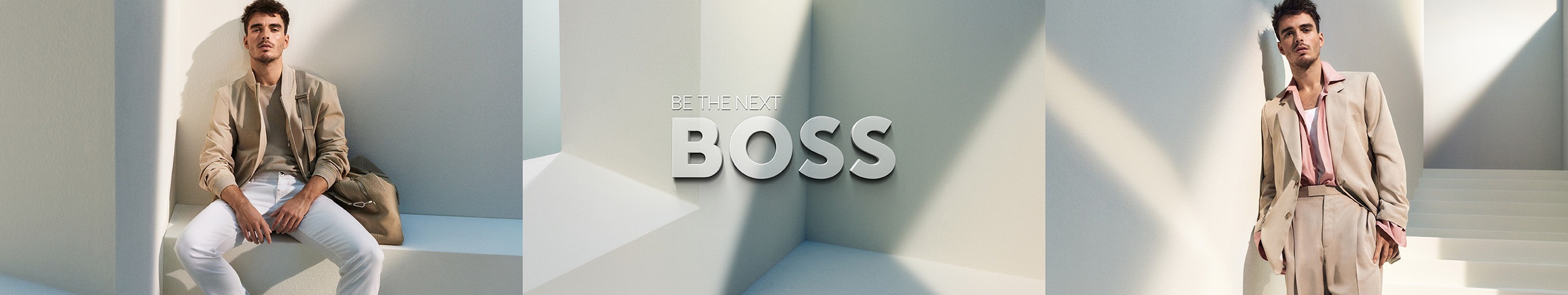 Werbeanzeige der Marke BOSS