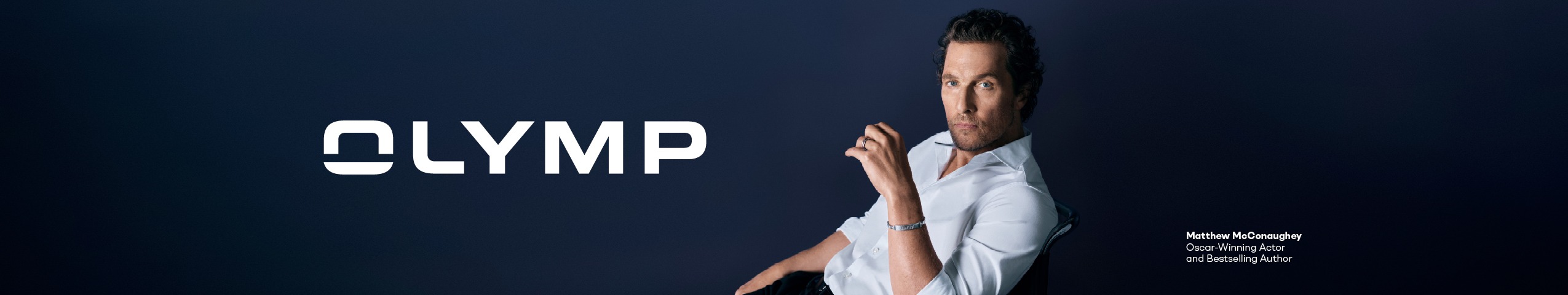 Werbeanzeige der Marke OLYMP