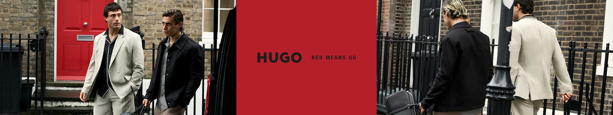 Werbeanzeige der Marke HUGO