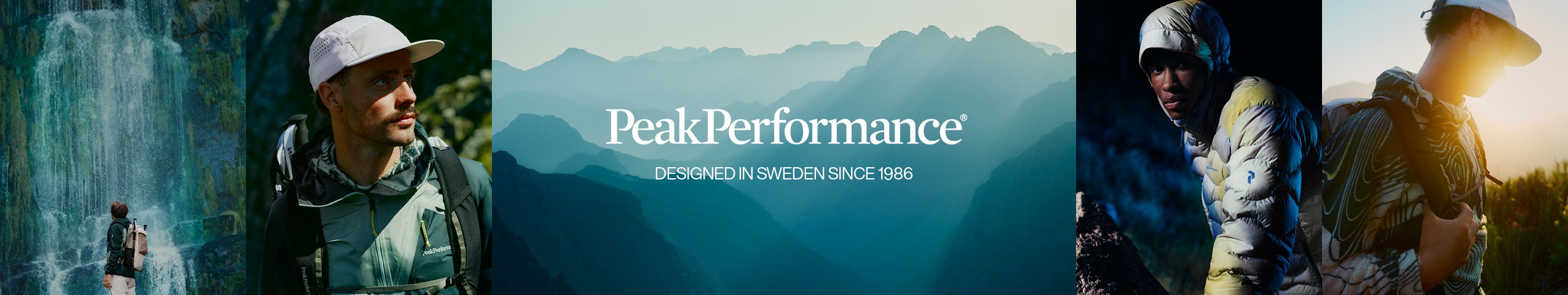 Werbeanzeige der Marke Peak Performance