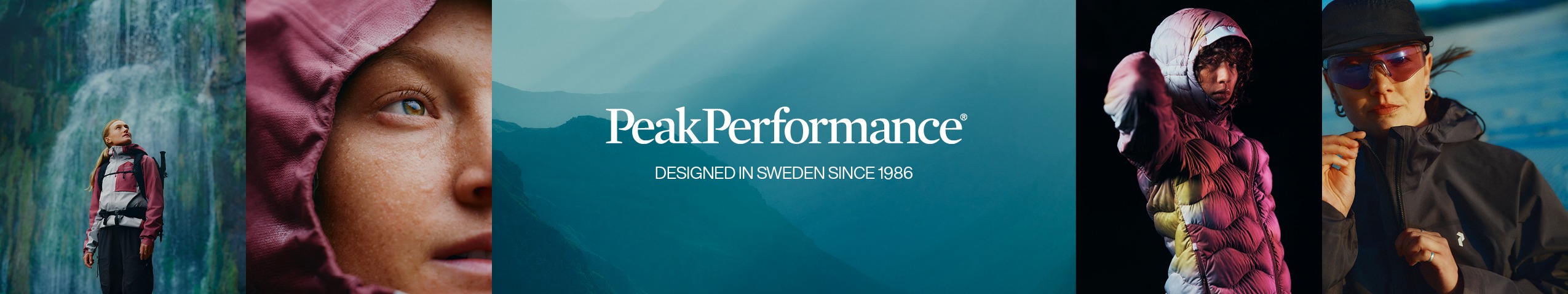 Werbeanzeige der Marke Peak Performance