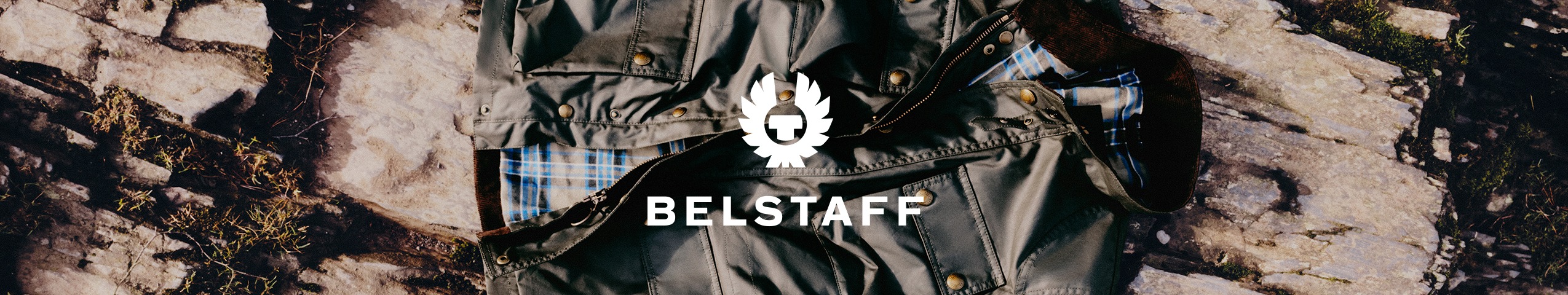 Werbeanzeige der Marke BELSTAFF