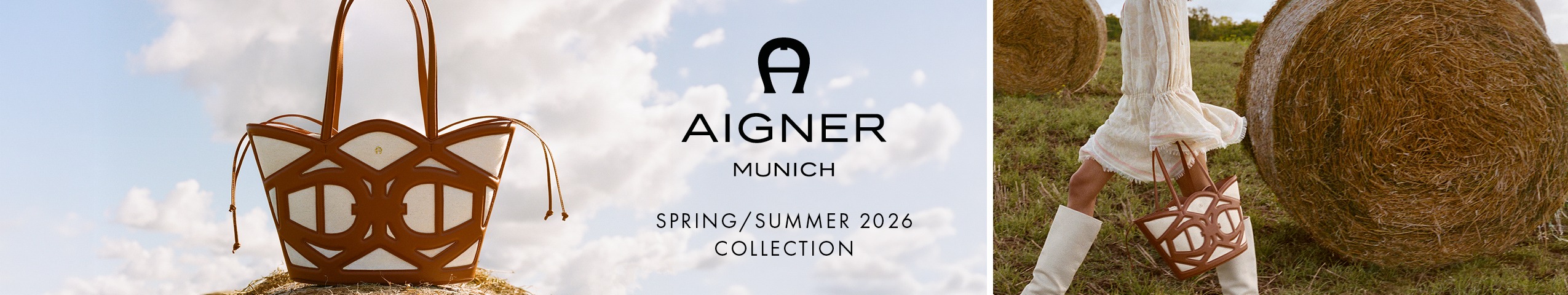 Werbeanzeige der Marke AIGNER