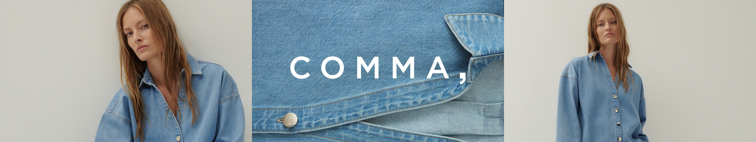 Werbeanzeige der Marke comma