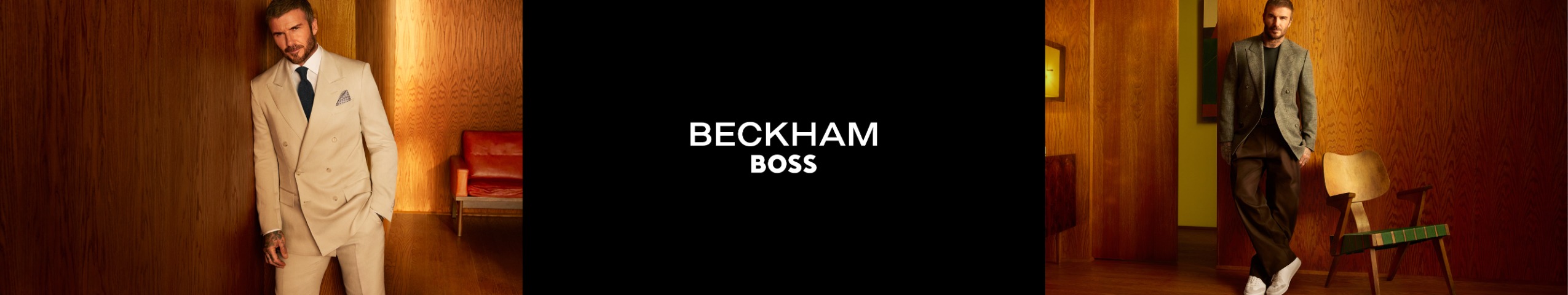 Werbeanzeige der Marke BOSS