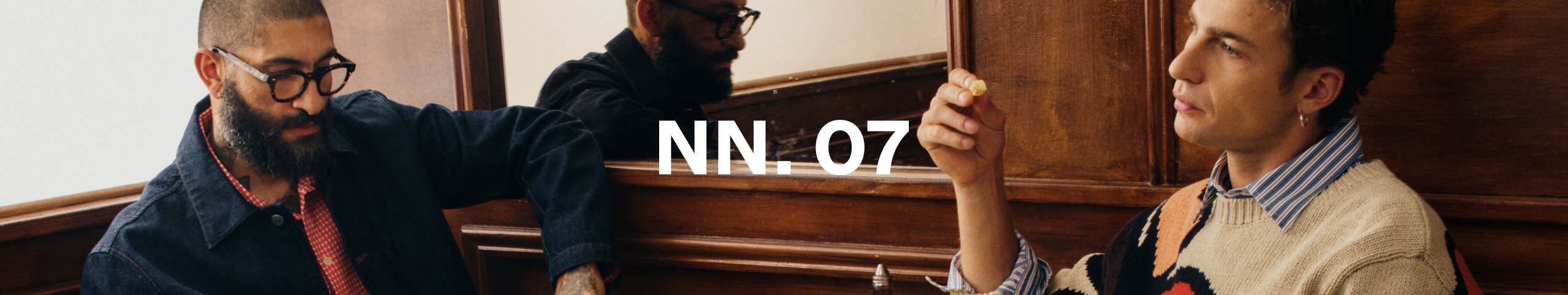 Werbeanzeige der Marke NN.07