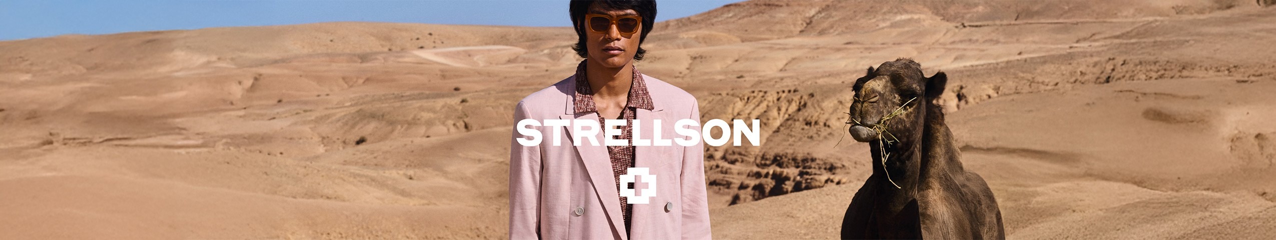 Werbeanzeige der Marke STRELLSON