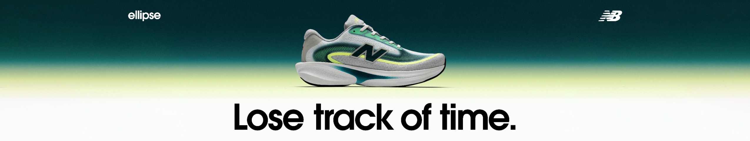 Werbeanzeige der Marke new balance