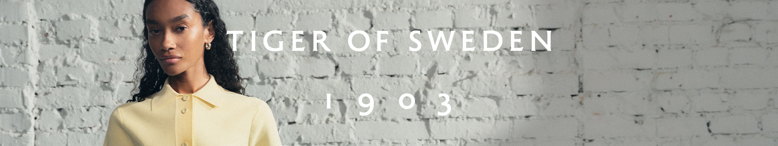 Werbeanzeige der Marke TIGER OF SWEDEN