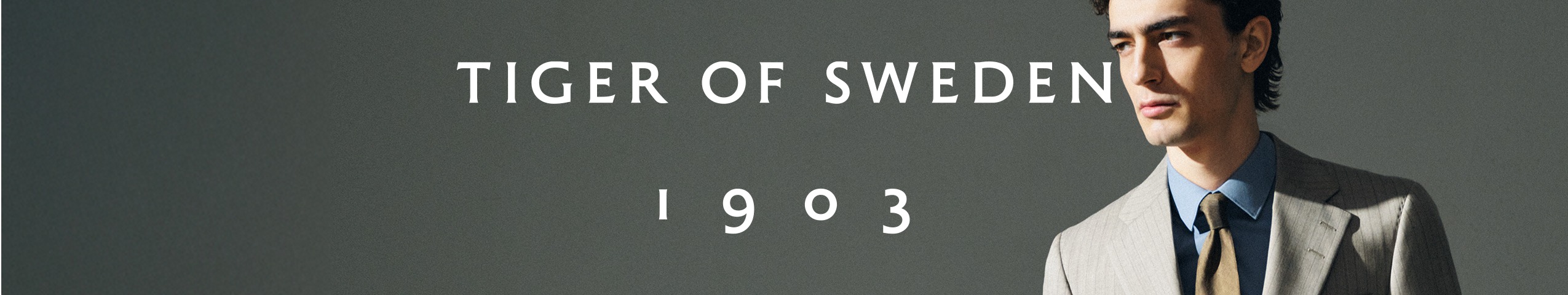 Werbeanzeige der Marke TIGER OF SWEDEN