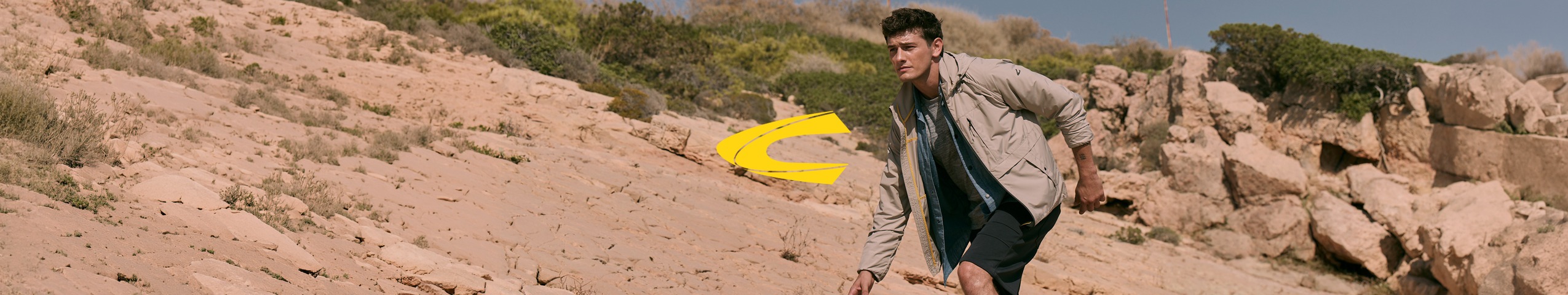 Werbeanzeige der Marke camel active