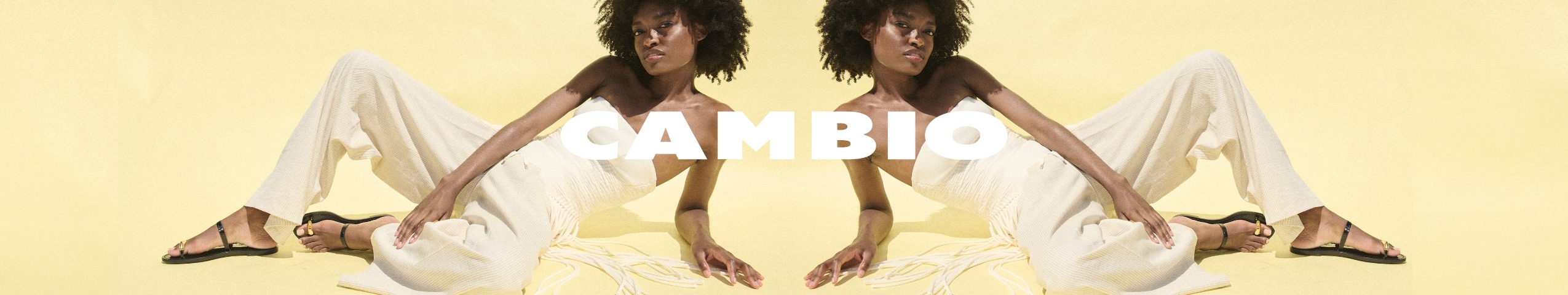 Werbeanzeige der Marke CAMBIO