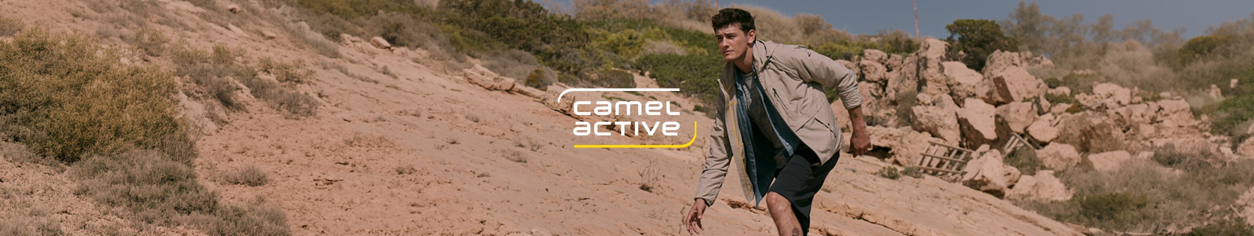 Werbeanzeige der Marke camel active