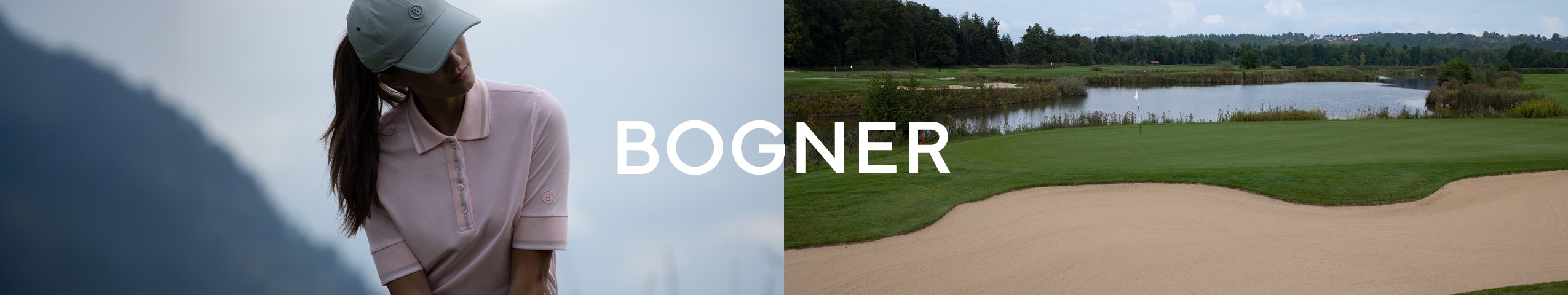 Werbeanzeige der Marke BOGNER