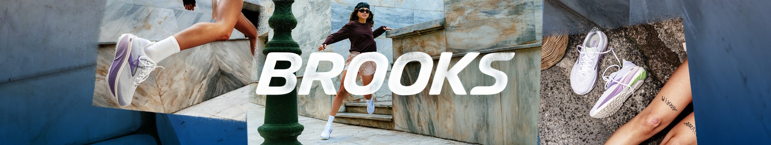 Werbeanzeige der Marke BROOKS