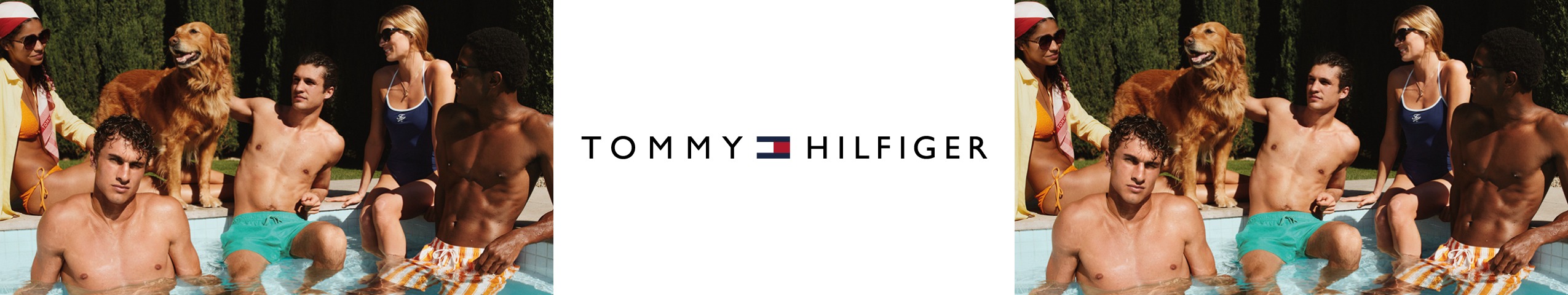 Werbeanzeige der Marke TOMMY HILFIGER