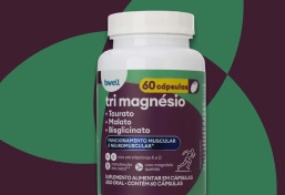 Tri Magnésio Bwell 60 cápsulas. bwell