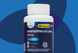Coenzima Q-10 bwell 200mg + Vitamina E 10mg 60 cápsulas. bwell