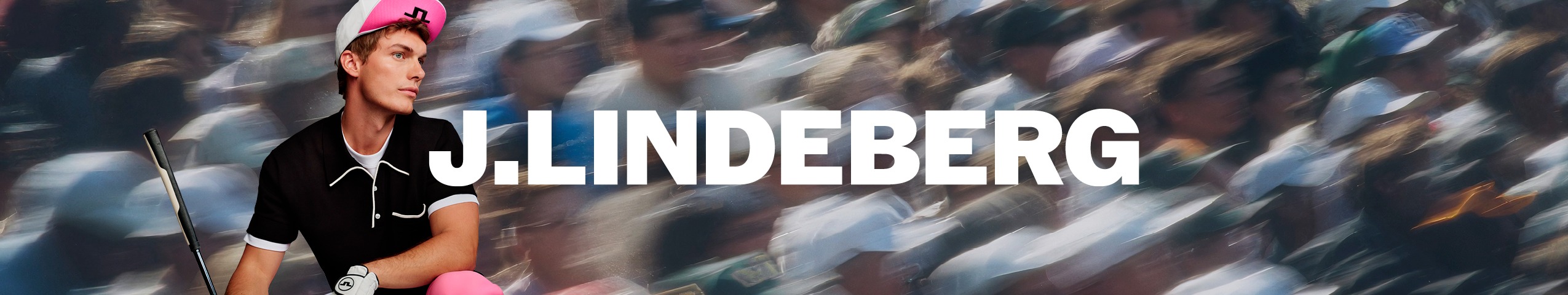 Werbeanzeige der Marke J.LINDEBERG
