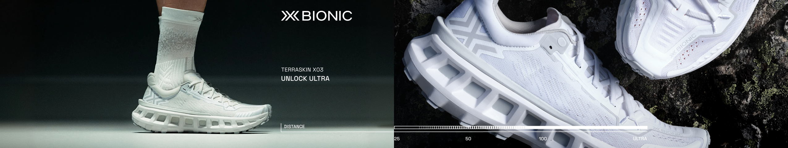 Werbeanzeige der Marke X-BIONIC