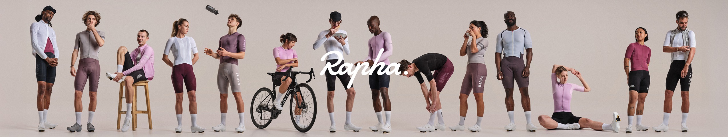 Werbeanzeige der Marke Rapha