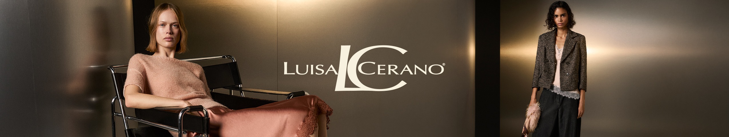 Werbeanzeige der Marke LUISA CERANO